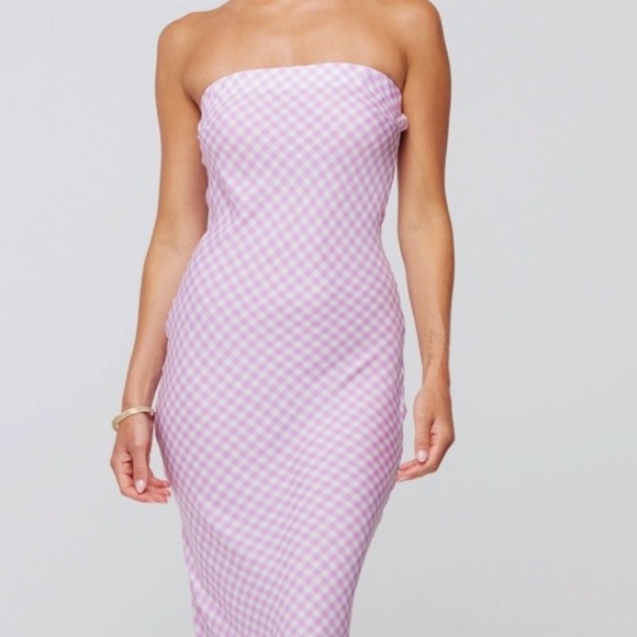 RESA Dresses & Skirts - RESA Slip Pink and White Gingham Dress